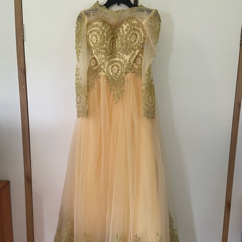 Beautiful Champagne Ball Gown